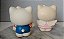 Hello kitty de borracha Sanrio da marca Grow 2005, 10 cm de altura, - Imagem 3