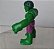 Boneco articulado Hulk Marvel 6 cm, coleção hero squad.Hasbro 2010 - Imagem 3