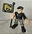 Boneco GI Joe General hawk, Combat Heroes 6 cm, Hasbro 2008 - Imagem 1