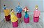 Princesas Disney 8 cm que rodam sobre base 4 cm , promoção Nestlé - Imagem 1