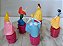 Princesas Disney 8 cm que rodam sobre base 4 cm , promoção Nestlé - Imagem 4