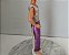 Roupa VTG macacão calças roxas Bobby Bibop Mattel 1987 - Imagem 5