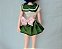 Vestido vintage da boneca Sailor Jupiter da coleção Sailor Moon , faltando a fita da frente - Imagem 3