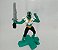 Boneco Power Ranger samurai verde coleção McDonald's 2013, 13 cm - Imagem 1