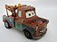 Miniatura de metal Disney Pixar carro guincho Tom Mater /Mate Radiator Springs, Mattel, 8,5 cm - Imagem 5