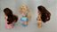 Mini princesas da Disney 9 cm, my first princess Bela de amarelo e rosa e Cinderela, Mattel 2002 - Imagem 2