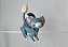 Pokémon Nintendo 2007 Glameow articulado , Jakks Pacific 9 cm comprimento - Imagem 2