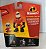Bonecos Sr Incrível e Zeze do desenho Os Incríveis 2 Disney Pixar, 9 e 5 cm, Jakks, novi, lacrado - Imagem 3