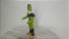 Boneco bracos articulados Cell do Dragon Ballz 17 cm Bandai 1996 - Imagem 4
