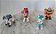 Bonecos Patrulha canina com botão , Spin Master,: Marshal, Robo dog,Zuma cowboy r Everest, 7 cm - Imagem 1