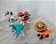 Bonecos Patrulha canina com botão , Spin Master,: Marshal, Robo dog,Zuma cowboy r Everest, 7 cm - Imagem 2