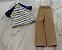 Roupa para boneco Ken Camisa listrada+ calças 2000 - Imagem 2
