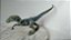 Dinossauro Velociraptor Blue 30 cm Jurassic World Mattel 2018 , olhos com dano no - Imagem 5