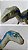 Dinossauro Velociraptor Blue 30 cm Jurassic World Mattel 2018 , olhos com dano no - Imagem 8