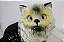 Miniatura de borracha Gato de Himalaia 8,5 cm.marca Newray 1990 - Imagem 2