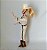Macacão branco detalhes pretos e chapéu vintage da Barbie Western Mattel 1980 - Imagem 3