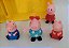 Casinha portátil 15x12x9 cm da Peppa pig e 6 bonecos 4,5 cm a 7,5 cm - Imagem 5