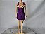 Vestido roxo de cartela para Barbie, colecao Fashion favorites. 1998, - Imagem 1
