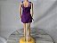 Vestido roxo de cartela para Barbie, colecao Fashion favorites. 1998, - Imagem 4
