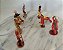Figuras de plastico rigido e de vinil de soldados. Indios e cowboy 6 a 7,5 cm, antigas sem marca - Imagem 8