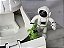 Cápsula espacial com luz, astronauta, marca Toyng, 10 cm de altura, 13 cm de diametro - Imagem 4