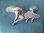 Miniatura pegasus lilás da Barbie e a Magia do Aladus 9cm comprimento Mattel 2005 - Imagem 1