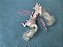 Miniatura pegasus lilás da Barbie e a Magia do Aladus 9cm comprimento Mattel 2005 - Imagem 4