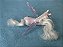 Miniatura pegasus lilás da Barbie e a Magia do Aladus 9cm comprimento Mattel 2005 - Imagem 3