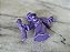 Anos 90, Miniatura de borracha Monster in my Pocket, promomonster Pepsi, bruxa roxa , 4 cm - Imagem 5
