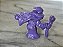 Anos 90, Miniatura de borracha Monster in my Pocket, promomonster Pepsi, bruxa roxa , 4 cm - Imagem 3