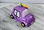 Carrinho de plástico Pixel Chix lilás com luz ,som , fala em português, 9 cm, Mattel 2005 - Imagem 2
