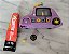 Carrinho de plástico Pixel Chix lilás com luz ,som , fala em português, 9 cm, Mattel 2005 - Imagem 8