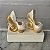 Sapatos salto dourado da boneca Ever after highMadeline Hatter basica mattel - Imagem 4