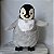 Pelucia pinguim Boadicea dança ao som da música, fala (comando por tato ou fala) do Happy Feet ,Wagner Bros, Thinkway, 30 cm - Imagem 1