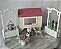 Cenário da Barbie anos 90 customizado com junção de :Barbie flower Garden'96, horse friends '98 e 2 pets - Imagem 2