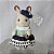 Sylvanian famílias, Coelho chocolate Town girl - Imagem 1