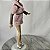 Roupa de Cartela Casaco de pelúcia + sapatos brancos Barbie mattel - Imagem 7