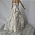 Roupa para Barbie vestido Noiva Wedding day sparkle 2008 - Imagem 4