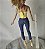 Barbie fashionistas articulada Summer roupa improvisada Mattel - Imagem 5