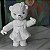 Miniatura de vinil branco ursa peposa e peposinha, 8,5 e 6 cm , da Gulliver - Imagem 2