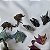 Mega bloks 2006-2008 plasma dragões e dinossauros 13 cm de comprimento incompletos e asas e partes - Imagem 3