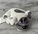 Anos 80 Mini pelucia de filhote de cachorro pound puppies ou snif snif, etiqueta ilegível - Imagem 1