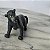 Miniatura Disney de pantera Baguera 8 cm do Mogli, o menino lobo - Imagem 1