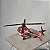 Miniatura de metal Helicóptero Blade Ranger da Disney Planes, fire and Rescue faltando a porta, Mattel 2013, 16 cm comprimento - Imagem 4