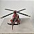Miniatura de metal Helicóptero Blade Ranger da Disney Planes, fire and Rescue faltando a porta, Mattel 2013, 16 cm comprimento - Imagem 5