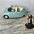 Carro conversível 21 cm Mattel Shorties 2004, faltando parabrisa e mini boneca peek-a-boo Mini B com pet 6,5 cm e 3 cm, Mattel 2009 - Imagem 3