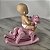 Mini doll Bebê tamanho bebe da Barbie com cavalo de balanço - Imagem 6