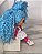 Mini Lalaloopsy Mittens fluff N Stuff cabelos azuis 8 cm cabelos cortados - Imagem 4