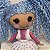 Mini Lalaloopsy Mittens fluff N Stuff cabelos azuis 8 cm cabelos cortados - Imagem 2