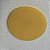 Futebol de botao amarelo com sigla CBF, 4 cm de diametro - Imagem 4